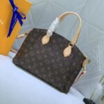 Louis Vuitton Rivoli PM Monogram Canvas Handle Bag Brown 25cm M44543 - Image 5