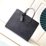 Louis Vuitton Onthego GM Bag Monogram Empreinte Leather Black 41Cm M44925 - Image 2