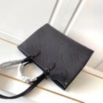 Louis Vuitton Onthego GM Bag Monogram Empreinte Leather Black 41Cm M44925 - Image 7
