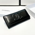 Chanel Long Wallet Black 19Cm - Image 3