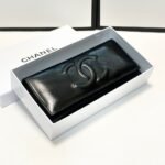 Chanel Long Wallet Black 19Cm - Image 5