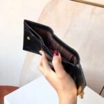Gucci GG Supreme Padlock Wallet Black And Beige 11cm 779799 KLQIG 8575 - Image 5
