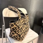 Saint Laurent Le 5 À 7 Bea In Pony Hair Leather Leopard 31Cm 763435Aad0N2063 - Image 7