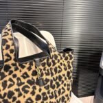 Saint Laurent Le 5 À 7 Bea In Pony Hair Leather Leopard 31Cm 763435Aad0N2063 - Image 3