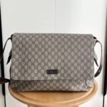 Gucci Large Changing Bag Beige And Ebony Gg Supreme 44cm 211131 Kgdig 8588 - Image 2