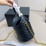Saint Laurent Gaby Bucket Bag In Black 18Cm 7639611El071000 - Image 4