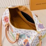 Louis Vuitton Keepall Bandoulière 45 Monogram Dune Coated Canvas 45cm M14736 - Image 4