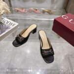 Gucci Women Horsebit Slide Black 816607 C9D00 1000 - Image 3