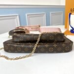 Louis Vuitton Multi Pochette Accessoires Monogram Canvas Rose Clair 24cm M44840 - Image 5