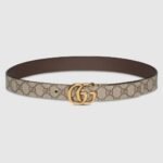 Gucci GG Marmont Reversible Belt Brown Leather 659417 92TIC 8358 - Image 3