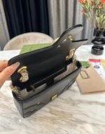 Gucci Gg Marmont Shoulder Bag Black 23Cm 443497 Aacpg 1000 - Image 2
