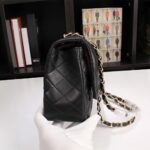 Chanel Classic Flap Black Gold Hardware 25Cm - Image 5