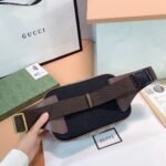 Gucci Ophidia GG Supreme Belt Bag Brown 24cm 574796 97SIT 8747 - Image 4