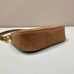 Prada Re Edition Mini Suede Bag Dark Brown 28Cm 1Bc204 2C4S F0324 V Qoo - Image 7