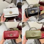 Gucci GG Milano Mini Top Handle Bag Olive Green 21Cm 806017 AAD5X 3037 - Image 3