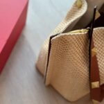 Valentino Garavani Medium Straw Summer Tote Beige 35Cm 7W2B0K39YCE D84 - Image 5