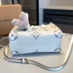 Louis Vuitton Onthego PM Dove White 25Cm - Image 3