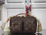 Louis Vuitton Utility Crossbody Bag Monogram Canvas Brown 18cm M80446 - Image 2