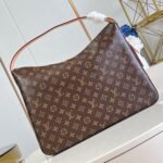 Louis Vuitton Slouchy MM Bag Brown 40cm M12098 - Image 2