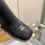 Louis Vuitton Swing Platform Ankle Black 1AICZX - Image 9