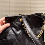 Chanel 25C Shopping Bag Black 33Cm As5315 B19030 10601 - Image 7