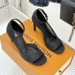 Louis Vuitton Gala Sandal Black 1AJPS1 - Image 6