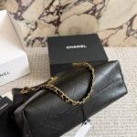 Chanel 25A Hobo Bag Gold Tone Hardware Black 28Cm - Image 7