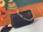 Gucci Blondie Shoulder Bag Black Leather 28Cm 699268 Uxx0G 1000 - Image 8