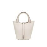 Hermes Picotin 18Cm White