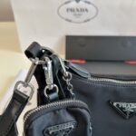 Prada Re Edition 2005 Re Nylon Bag Black 22cm 1BH204 R064 F0002 V V9L - Image 6