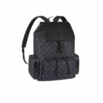 Louis Vuitton Backpack Monogram Black 45Cm