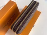 Louis Vuitton Long Double Zippy Wallet Monogram Brown 19Cm - Image 8