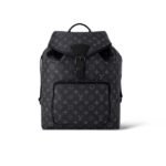 Louis Vuitton Montsouris Backpack Black 40Cm M46683
