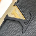 Louis Vuitton Capucines BB Bag Black And Grey 27Cm M20708 - Image 7
