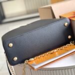 Louis Vuitton Capucines BB Bag Black And Grey 27Cm M20708 - Image 4