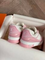 Louis Vuitton Lv Trainer Sneaker Pink Rose 1Aboek - Image 4