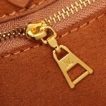 Louis Vuitton On The Go MM Monogram Empreinte Leather Cognac 35Cm M12775 - Image 8