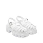 Prada Foam Rubber Sandals White 1X853M3Lkkf0009F055