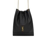 Saint Laurent Jamie 4 3 Pochon In Black 31Cm 781666Aab321000