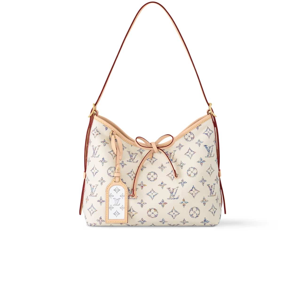 TBNB-3-8 Louis Vuitton Carryall Pm Multicolor Beige 29Cm M24707 - Image 1