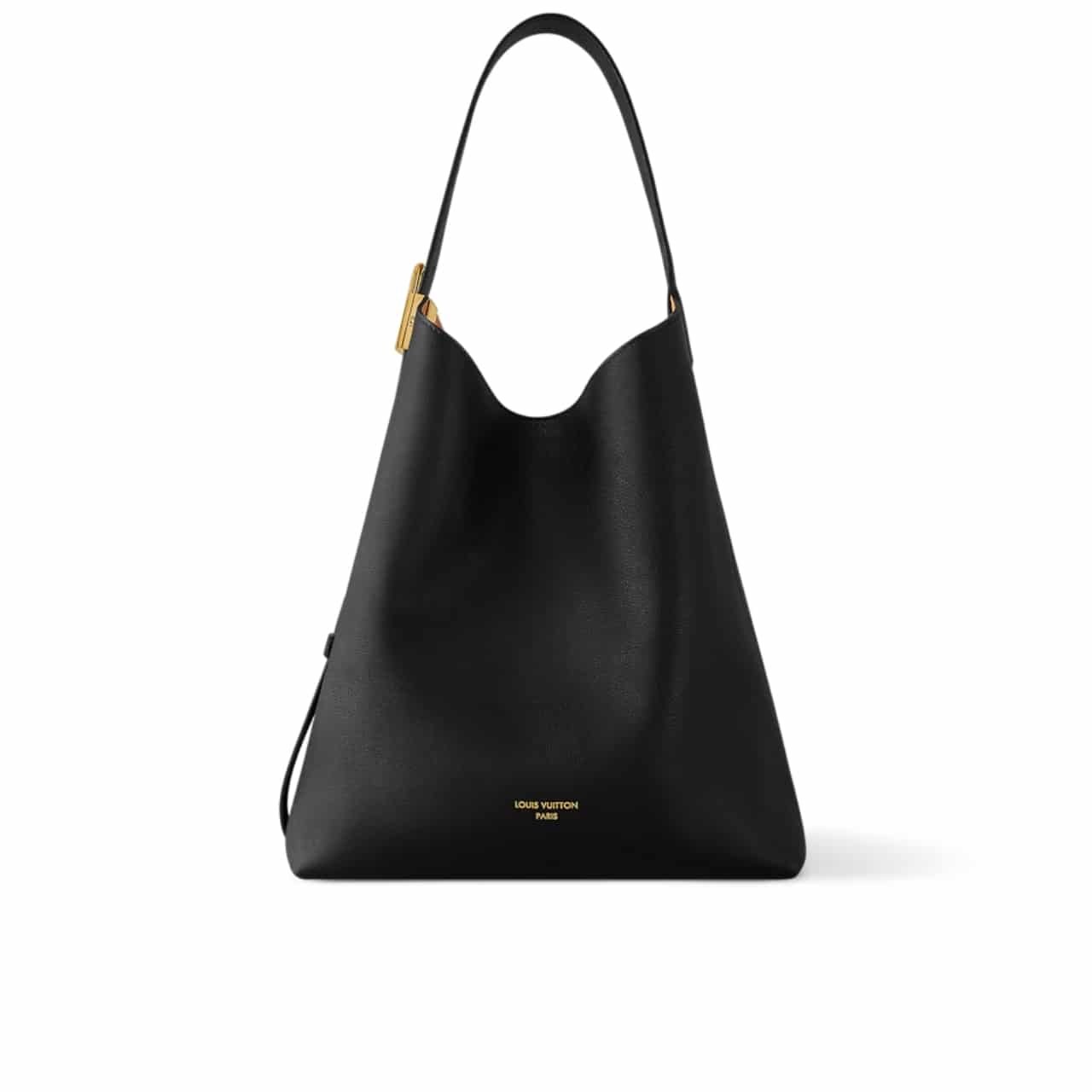TBNB-5-1-2 Louis Vuitton Low Key Hobo MM In Black 31Cm M24856 - Image 1