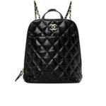 Chanel My Pocket Backpack Shiny Black 24cm