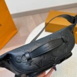 Louis Vuitton Rush Bumbag Monogram Shadow Black 30Cm M47058 - Image 5