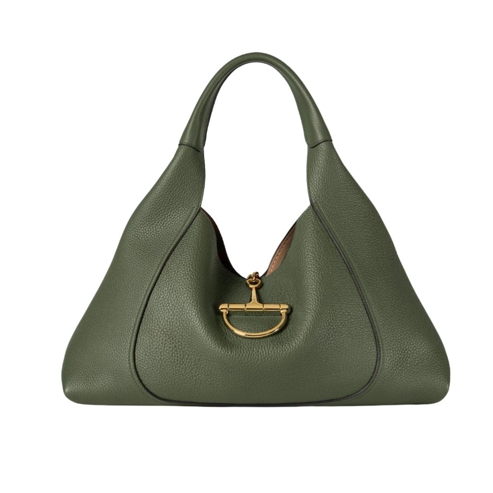 Thumbnail-10-1 Gucci Softbit Maxi Shoulder Bag Green 46Cm 837466 AAEAO 3332 - Image 1