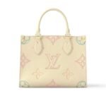 Louis Vuitton Onthego PM Monogram Pattern Beige 25Cm M46629