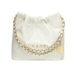 Chanel 22 Small Handbag White 36Cm AS3260 B09859 10601