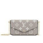 Louis Vuitton Félicie Pochette Monogram Grey 21Cm M82610