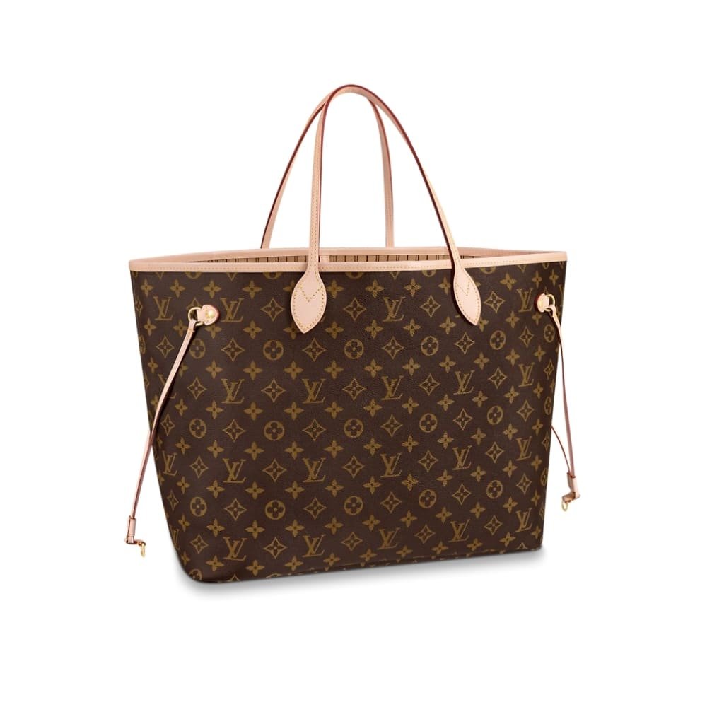 Thumbnail-41-4 Louis Vuitton Neverfull GM Monogram Beige 39Cm M40990 - Image 1