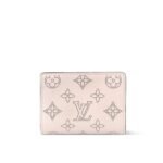 Louis Vuitton Cléa Wallet Beige 11Cm M80817