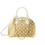 Louis Vuitton Alma Trunk BB White Gold Handle Bag 22cm M28032
